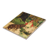 リトルレッドライディングフードウルフヴィンテージレプロ タイル (側面)