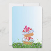 リトルレッドライディングフードバースデーパーティ招待状 招待状 (裏面)