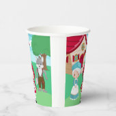 リトルレッドライディングフードフェアユタリーガールズ誕生日 紙コップ (右)