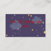 リトルレッドライディングフード誕生日エンクロージャカード エンクロージャーカード (裏面)