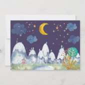 リトルレッドライディングフード誕生日招待状 招待状 (裏面)