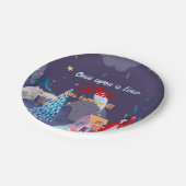 リトルレッドライディングフード誕生日紙プレート ペーパープレート (アングル)