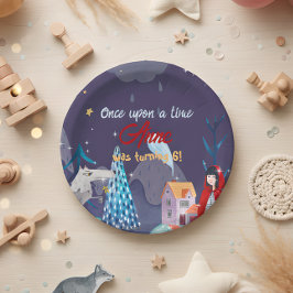 リトルレッドライディングフード誕生日紙プレート ペーパープレート