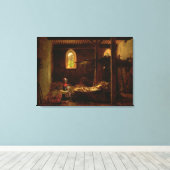 リトルレッドライディングフード， c.1820 キャンバスプリント (インサイチュ (ウッドフロア))