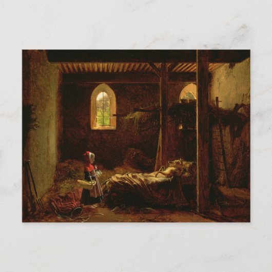 リトルレッドライディングフード, c.1820 ポストカード (正面)