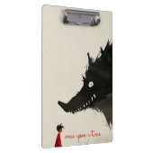 リトルレッドライディングホース&ザ・エビルウルフ クリップボード (右)