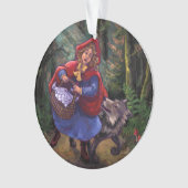 リトルレッド乗馬フード オーナメント (正面)