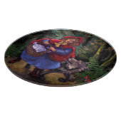 リトルレッド乗馬フード カッティングボード (角)