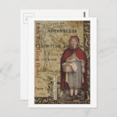 リトルレッド乗馬フード ポストカード (正面/裏面)