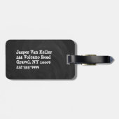 リトルレッド乗馬フード ラゲッジタグ (裏面横)