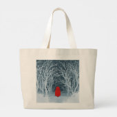 リトルレッド乗馬フード ラージトートバッグ (裏面)