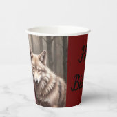 リトルレッド乗馬フード 紙コップ (左)