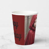 リトルレッド乗馬フード 紙コップ (右)