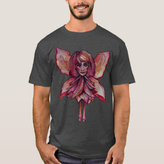 リトルレッド秋フェアリーアート秋妖精デザイン Tシャツ