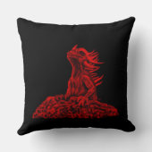 リトルレッド・ドラゴン クッション (裏面)