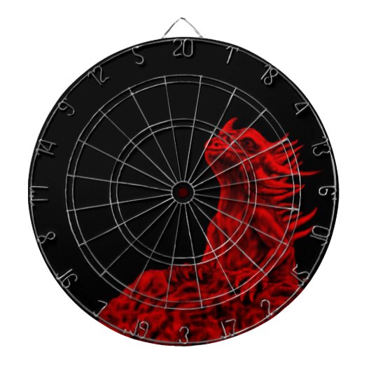 リトルレッド・ドラゴン ダーツボード (正面)