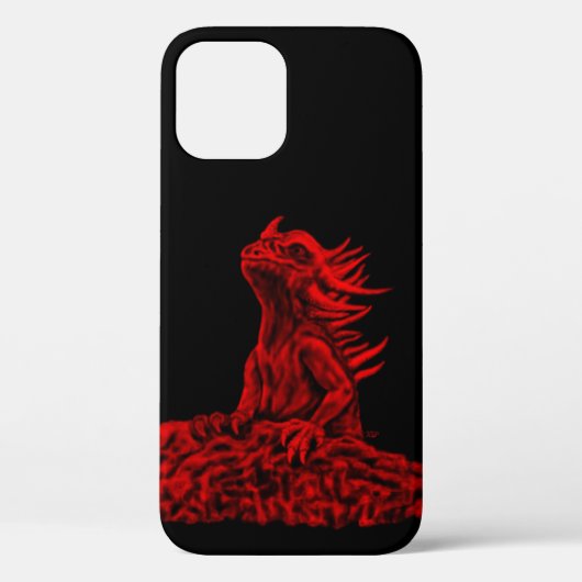 リトルレッド・ドラゴン Case-Mate iPhoneケース (裏面)
