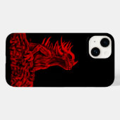 リトルレッド・ドラゴン Case-Mate iPhoneケース (裏面 (横))