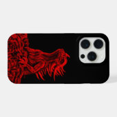 リトルレッド・ドラゴン iPhoneケース (裏面横)