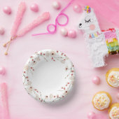 リトルレディバグガールヴィンテージ ペーパーボウル (パーティー)