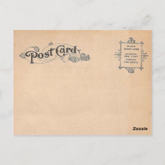 リトルレディヴィンテージ再生はがき ポストカード (裏面)