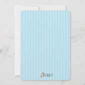 リトルレディーアンブレラバースデーパーティ招待状 招待状 (裏面)