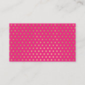 リトルレディーオムツラッフルチケットフェイクグリッター/フォイル エンクロージャーカード (裏面)