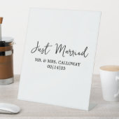 リトルレトロたった今結婚しましたバナー 台座サイン (インサイチュ)