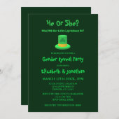 リトルレプレシャン性別リビール 招待状 (正面/裏面)