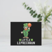 リトルレプレシャン – St. Patricks Day Basket ポストカード (スタンド正面)