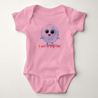 リトルレンズバディ - かわいいピクサー風チャTシャツ ベビーボディスーツ