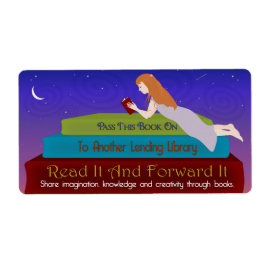 リトルレンディングライブラリー蔵書票 ラベル