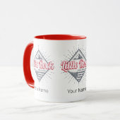 リトルロックアーカンサスシティ統一された州USAデザイン マグカップ (正面左)