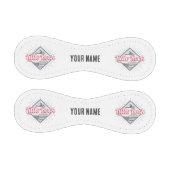 リトルロックアーカンサスシティ統一された州USAデザイン 野球ボール (パネル)