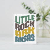 リトルロックアーカンソーレトロウェーブ ポストカード (スタンド正面)