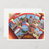 リトルロックアーカンソーヴィンテージ大文字葉書 ポストカード (正面/裏面)