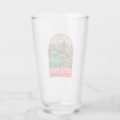 リトルロックアーカンソー旅行芸術エンブレム タンブラーグラス (裏面)