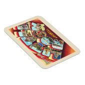 リトルロックアーカンソーARラージレター葉書CT01 マグネット (右側)