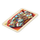 リトルロックアーカンソーARラージレター葉書CT01 マグネット (左側)