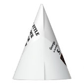 リトルロックスターキッズ🎸🤣ギターチャンピオン パーティーハット (裏面)