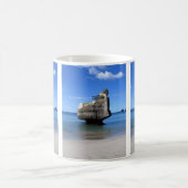 リトルロックハヘイ大聖堂コーブニュージーランド コーヒーマグカップ (中央)