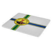 リトルロック国旗（アーカンソー州） カッティングボード (角)