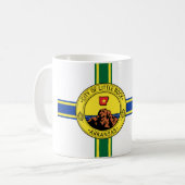 リトルロック国旗（アーカンソー州） コーヒーマグカップ (正面左)