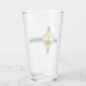 リトルロック国旗（アーカンソー州） タンブラーグラス (裏面)