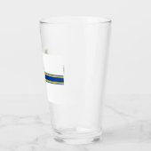 リトルロック国旗（アーカンソー州） タンブラーグラス (左)