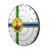 リトルロック国旗（アーカンソー州） ダーツボード (正面右)