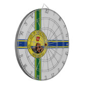 リトルロック国旗（アーカンソー州） ダーツボード (正面左)