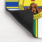 リトルロック国旗（アーカンソー州） マウスパッド (コーナー)