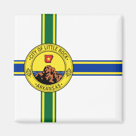 リトルロック国旗（アーカンソー州） マグネット