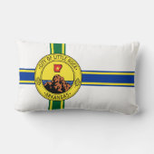 リトルロック国旗(アーカンソー州) ランバークッション (裏面)